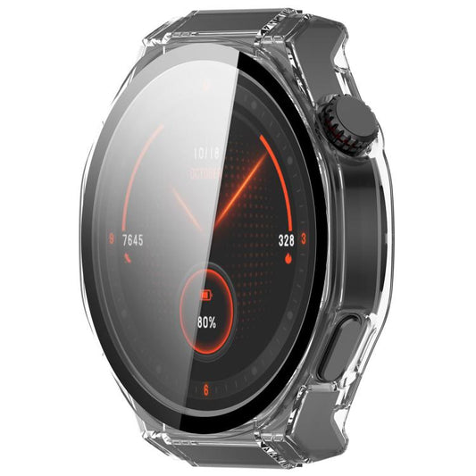For Honor Watch 5 Ultra Tempered Film Integrated PC Watch Protective Cover(Transparent Color) by bashfashion