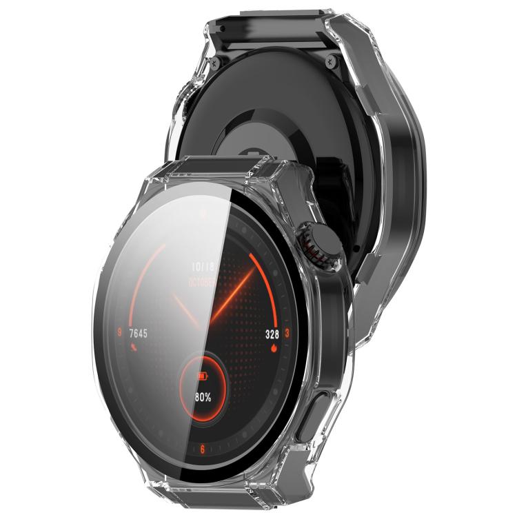 For Honor Watch 5 Ultra Tempered Film Integrated PC Watch Protective Cover(Transparent Color) by bashfashion