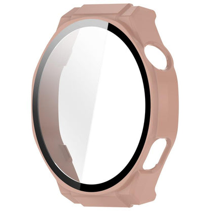 For Honor Watch 5 Ultra Tempered Film Integrated PC Watch Protective Cover(Pink) by bashfashion