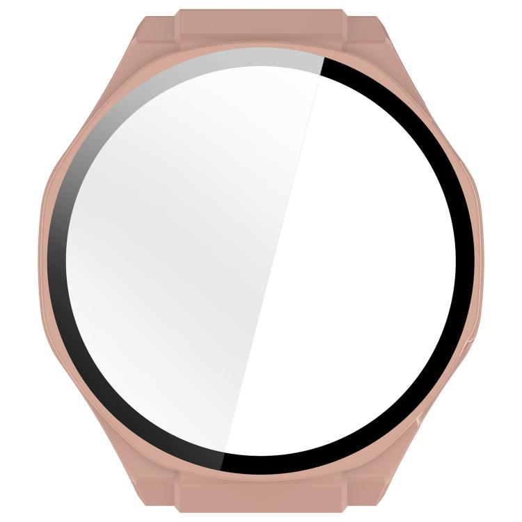 For Honor Watch 5 Ultra Tempered Film Integrated PC Watch Protective Cover(Pink) by bashfashion
