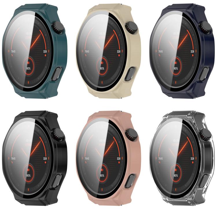 For Honor Watch 5 Ultra Tempered Film Integrated PC Watch Protective Cover(White) by bashfashion