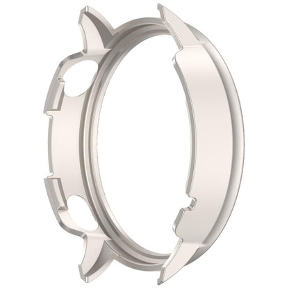 For OnePlus Watch 3 43mm Single Row Diamond Half Coverage Hollow PC Watch Protective Cover(Glossy Starlight Color) by bashfashion