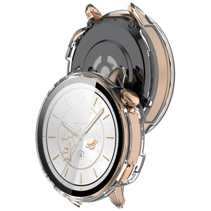 For OnePlus Watch 3 43mm Tempered Film Integrated PC Watch Protective Cover(Transparent) by bashfashion