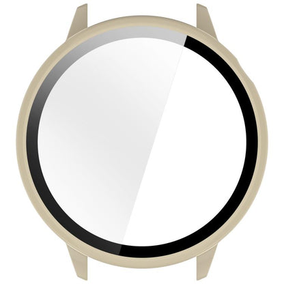 For OnePlus Watch 3 43mm Tempered Film Integrated PC Watch Protective Cover(Ivory White) by bashfashion
