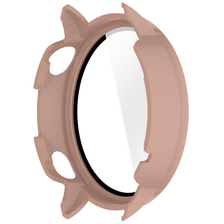 For OnePlus Watch 3 43mm Tempered Film Integrated PC Watch Protective Cover(Pink) by bashfashion