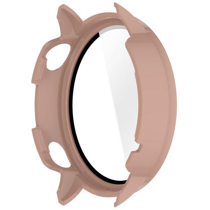 For OnePlus Watch 3 43mm Tempered Film Integrated PC Watch Protective Cover(Pink) by bashfashion