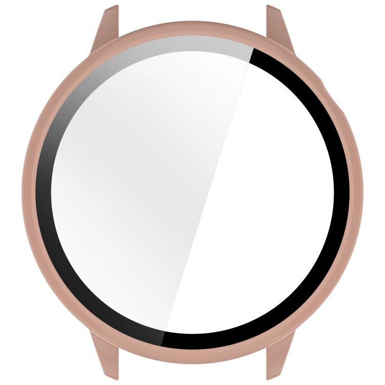 For OnePlus Watch 3 43mm Tempered Film Integrated PC Watch Protective Cover(Pink) by bashfashion