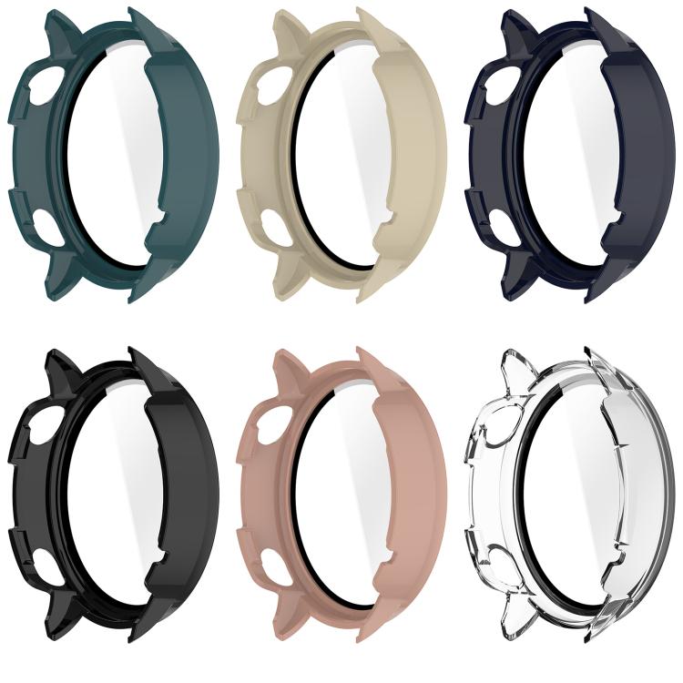 For OnePlus Watch 3 43mm Tempered Film Integrated PC Watch Protective Cover(Transparent) by bashfashion