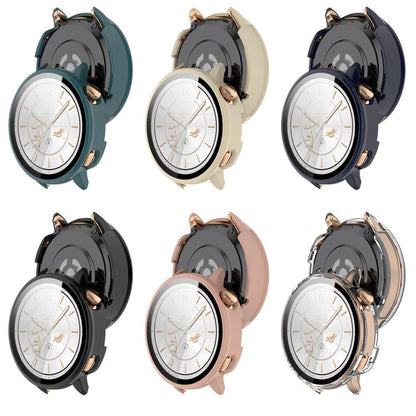 For OnePlus Watch 3 43mm Tempered Film Integrated PC Watch Protective Cover(Black) by bashfashion