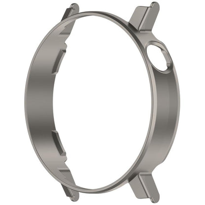 For CMF Watch 3 Pro Half Coverage Hollowed PC Watch Protective Cover(Titanium Steel Color) by bashfashion