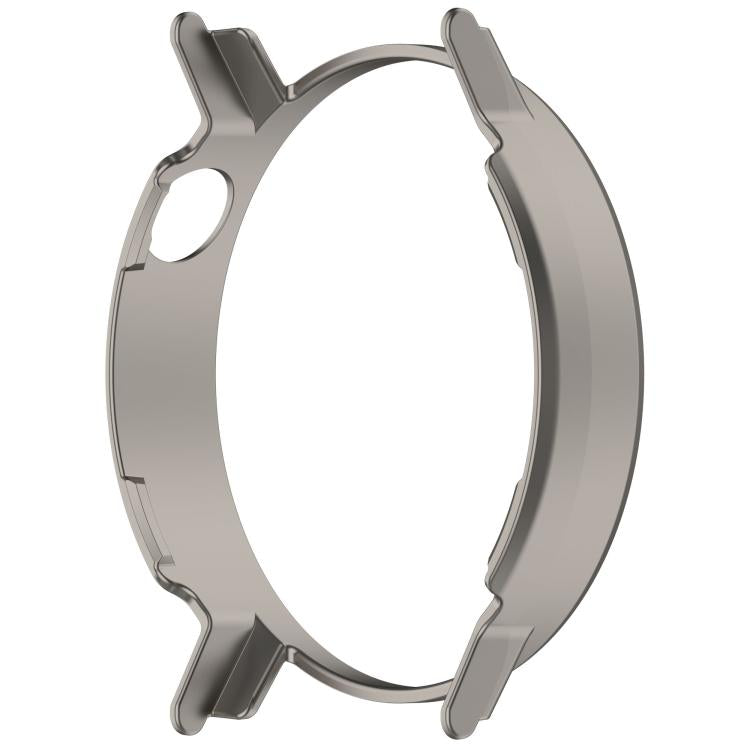 For CMF Watch 3 Pro Half Coverage Hollowed PC Watch Protective Cover(Titanium Steel Color) by bashfashion