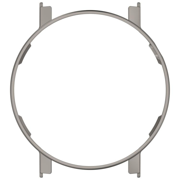 For CMF Watch 3 Pro Half Coverage Hollowed PC Watch Protective Cover(Titanium Steel Color) by bashfashion