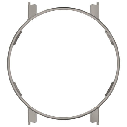 For CMF Watch 3 Pro Half Coverage Hollowed PC Watch Protective Cover(Titanium Steel Color) by bashfashion