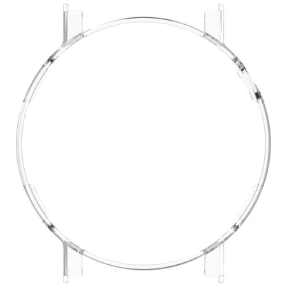 For CMF Watch 3 Pro Half Coverage Hollowed PC Watch Protective Cover(Transparent) by bashfashion