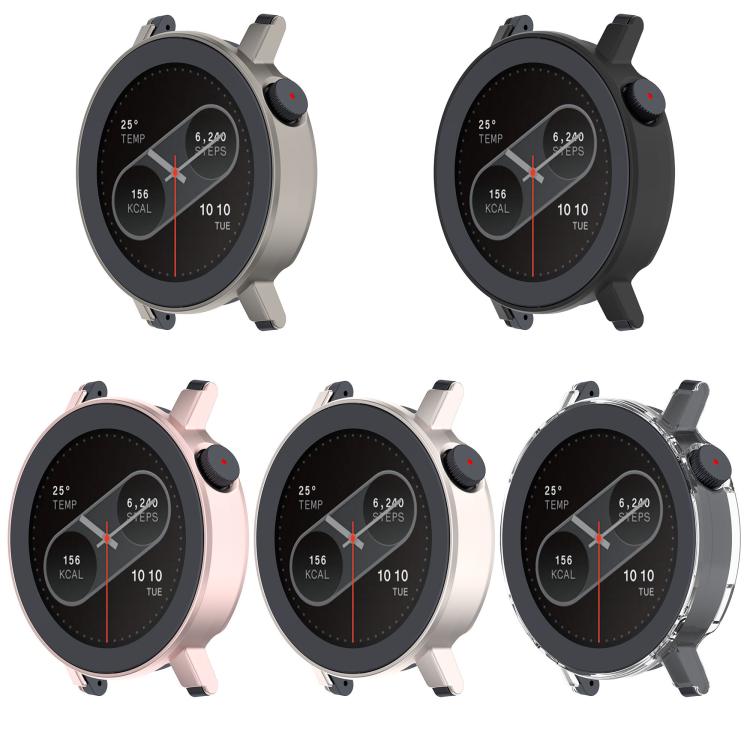 For CMF Watch 3 Pro Half Coverage Hollowed PC Watch Protective Cover(Black) by bashfashion