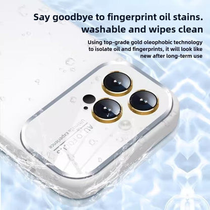 For iPhone 16 Pro Max Kalebol Large Windows Frosted Liquid Silicone Phone Case(Cangling Green) by Kalebol