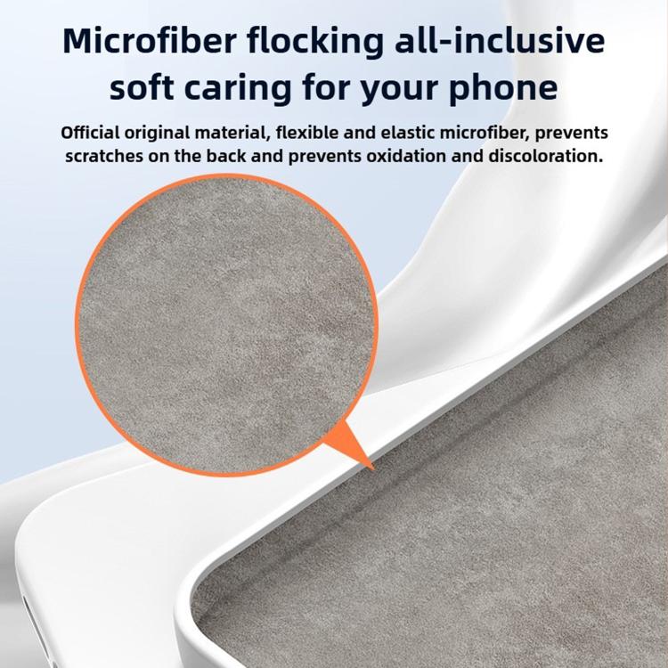 For iPhone 16 Kalebol Large Windows Frosted Liquid Silicone Phone Case(Willow Green) by Kalebol