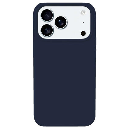 For iPhone 17 Pro Max Kalebol Solid Color Simple All-inclusive Liquid Silicone Phone Case(Midnight Blue) by Kalebol
