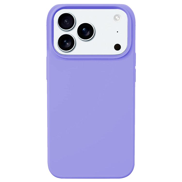 For iPhone 17 Pro Max Kalebol Solid Color Simple All-inclusive Liquid Silicone Phone Case(Purple) by Kalebol