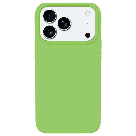 For iPhone 17 Pro Kalebol Solid Color Simple All-inclusive Liquid Silicone Phone Case(Green) by Kalebol