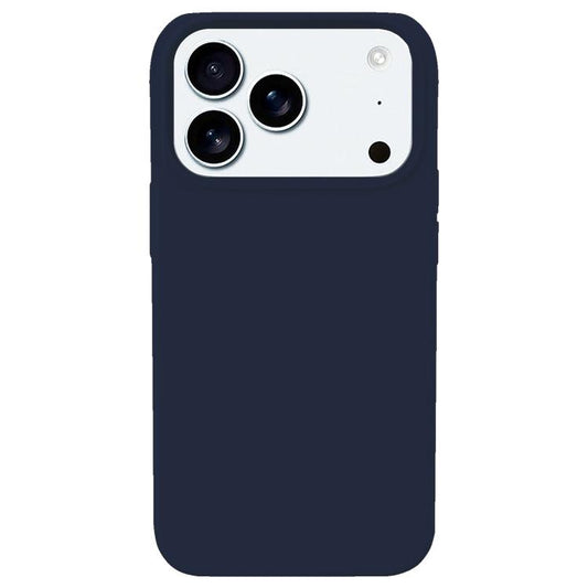 For iPhone 17 Pro Kalebol Solid Color Simple All-inclusive Liquid Silicone Phone Case(Midnight Blue) by Kalebol