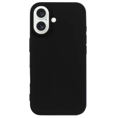 For iPhone 17 Kalebol Solid Color Simple All-inclusive Liquid Silicone Phone Case(Black) by Kalebol