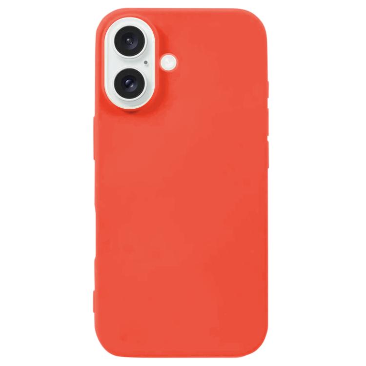 For iPhone 17 Kalebol Solid Color Simple All-inclusive Liquid Silicone Phone Case(Orange) by Kalebol