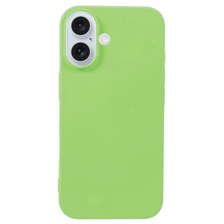 For iPhone 17 Kalebol Solid Color Simple All-inclusive Liquid Silicone Phone Case(Green) by Kalebol