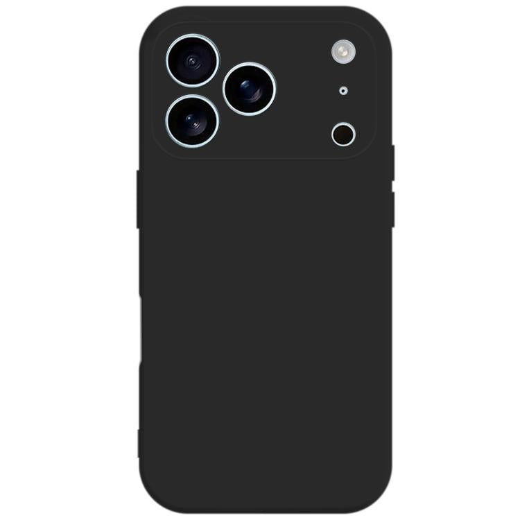 For iPhone 17 Pro Max Kalebol Precise Cutouts Solid Color TPU Phone Case(Black) by Kalebol
