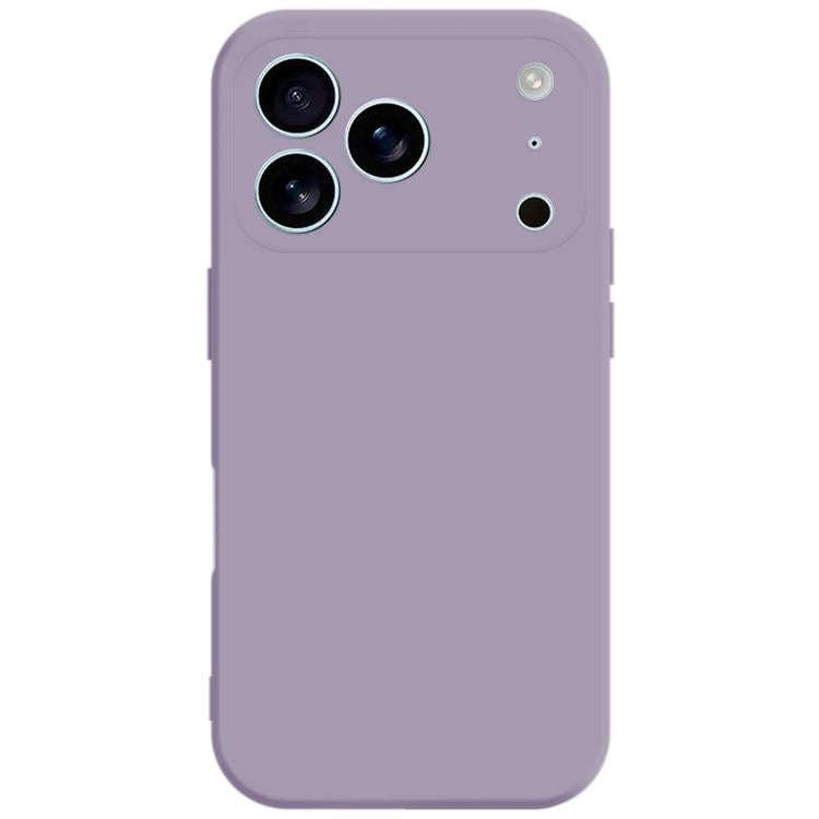 For iPhone 17 Pro Kalebol Precise Cutouts Solid Color TPU Phone Case(Grass Purple) by Kalebol