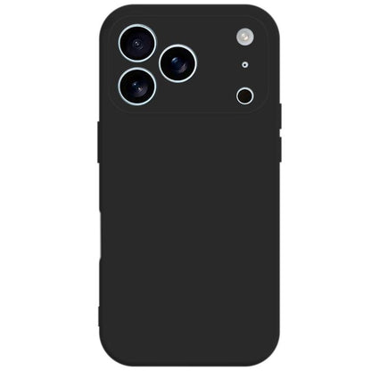 For iPhone 17 Pro Kalebol Precise Cutouts Solid Color TPU Phone Case(Black) by Kalebol