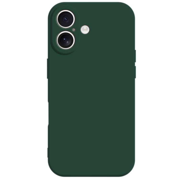 For iPhone 17 Kalebol Precise Cutouts Solid Color TPU Phone Case(Dark Green) by Kalebol