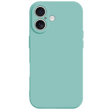 For iPhone 17 Kalebol Precise Cutouts Solid Color TPU Phone Case(Light Blue) by Kalebol