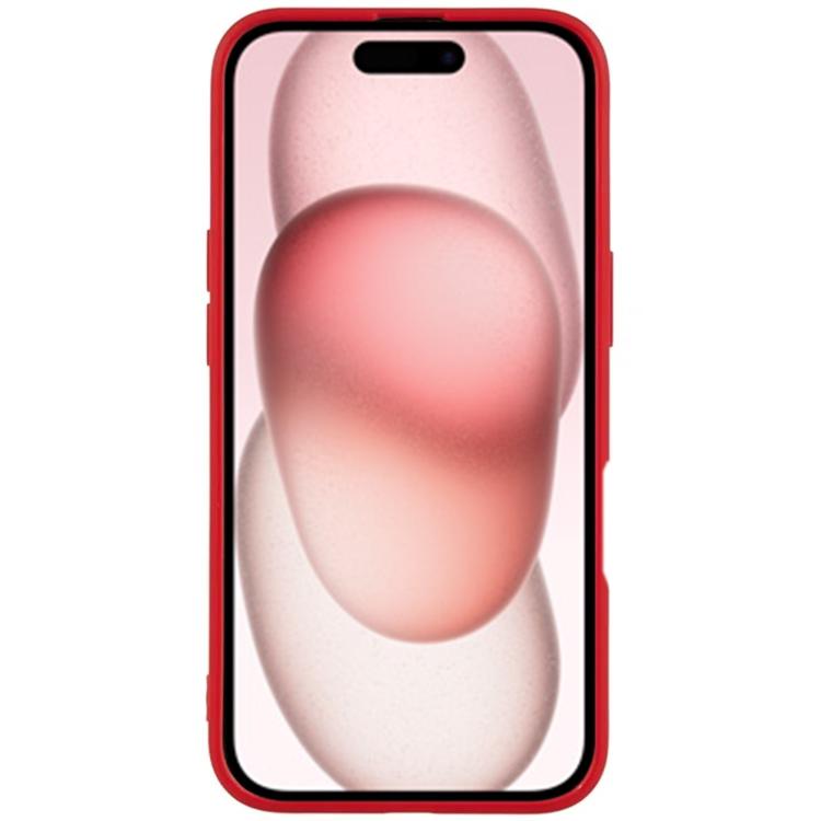 For iPhone 17 Kalebol Precise Cutouts Solid Color TPU Phone Case(Red) by Kalebol