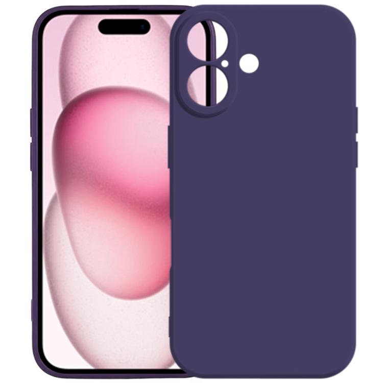 For iPhone 17 Kalebol Precise Cutouts Solid Color TPU Phone Case(Roland Purple) by Kalebol