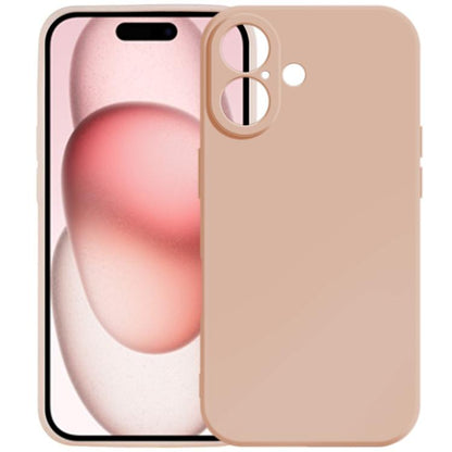 For iPhone 17 Kalebol Precise Cutouts Solid Color TPU Phone Case(Snow Pink) by Kalebol