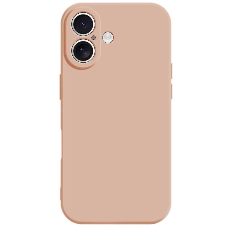 For iPhone 17 Kalebol Precise Cutouts Solid Color TPU Phone Case(Snow Pink) by Kalebol