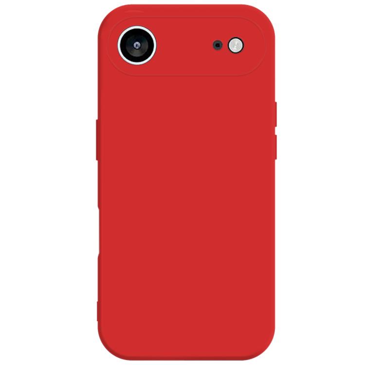 For iPhone Air Kalebol Precise Cutouts Solid Color TPU Phone Case(Red) by Kalebol