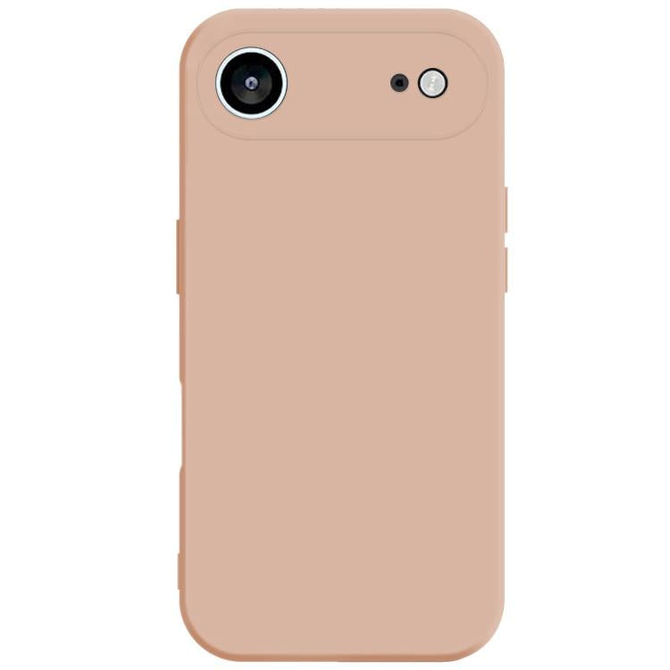 For iPhone Air Kalebol Precise Cutouts Solid Color TPU Phone Case(Snow Pink) by Kalebol