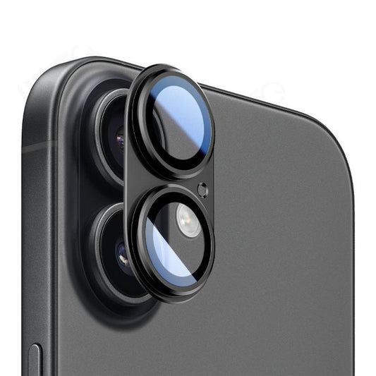 For iPhone 17 Kalebol Armor Full-Coverage Metal Lens Ring Protector Film(Black) by Kalebol