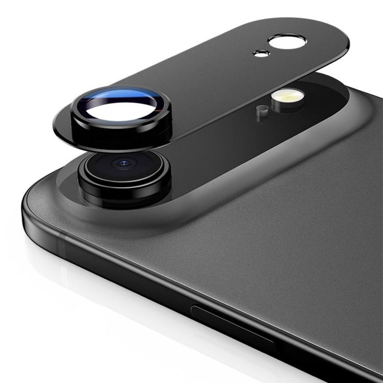 For iPhone Air Kalebol Armor Full-Coverage Metal Lens Ring Protector Film(Black) by Kalebol