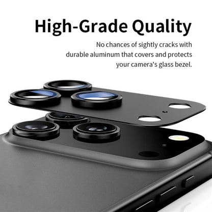 For iPhone 17 Kalebol Armor Full-Coverage Metal Lens Ring Protector Film(Black) by Kalebol