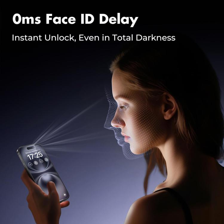 For iPhone 11 Pro Max Kalebol High-Aluminum Screen-Printed Full-Coverage Anti-Fingerprint Black-Bordered HD Tempered Glass Film by Kalebol