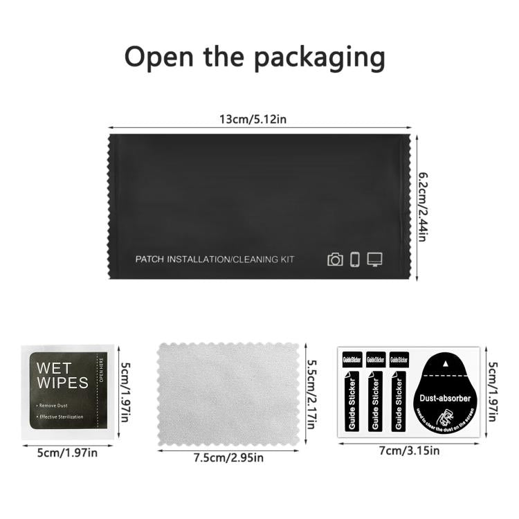 For iPhone XR 10pcs Kalebol High-Aluminum Screen-Printed Full-Coverage Anti-Fingerprint Black-Bordered HD Tempered Glass Film by Kalebol