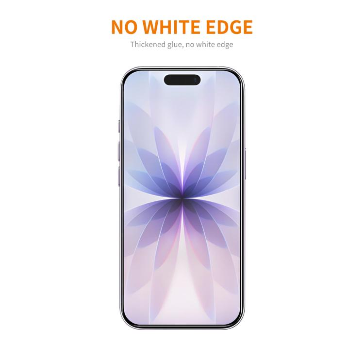 For iPhone 17 2pcs ENKAY Thickened Glue No White Edge 9H Big Arc Edge High Aluminum-silicon Tempered Glass Film by ENKAY