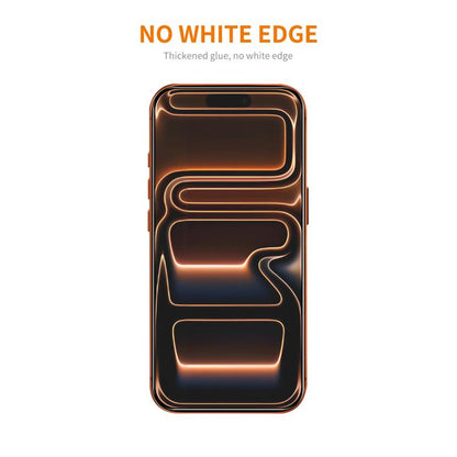 For iPhone 17 Pro Max 5pcs ENKAY Thickened Glue No White Edge 9H Big Arc Edge High Aluminum-silicon Tempered Glass Film by ENKAY