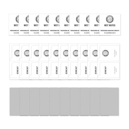 For iPhone 17 Pro Max 10pcs ENKAY Thickened Glue No White Edge 9H Big Arc Edge High Aluminum-silicon Tempered Glass Film by ENKAY