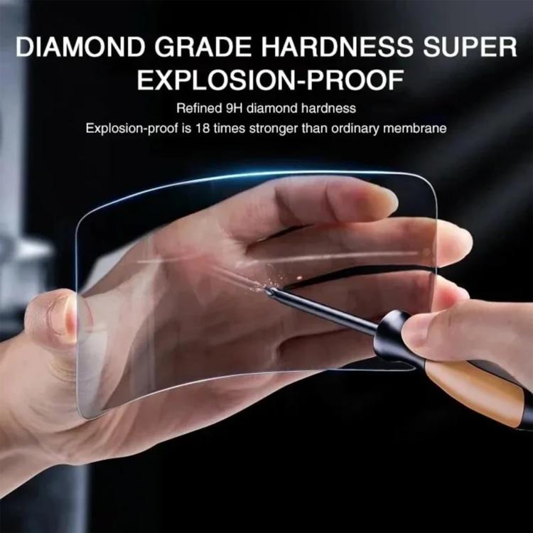 For iPhone 17 Pro Max Kalebol 10pcs High-Aluminum Semi-Screen Anti-Fingerprint HD Tempered Glass Film by Kalebol