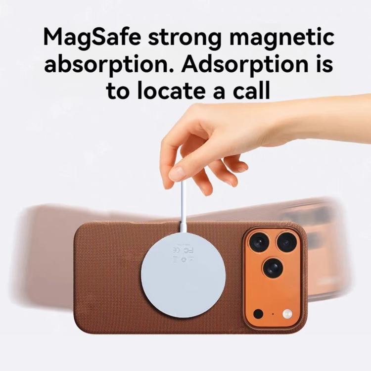 For iPhone 17 Kalebol Fabric-Textured Perforated MagSafe PC Phone Case(Green) by Kalebol