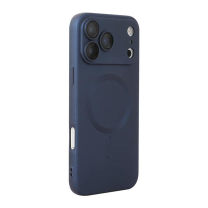For iPhone 17 Pro Max ENKAY MagSafe Matte TPU Phone Case with Lens Film(Dark Blue) by ENKAY